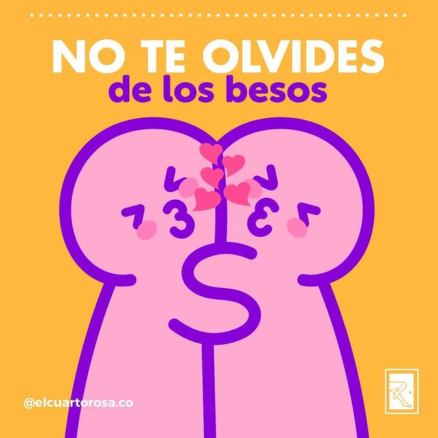 La importancia de los besos en la relación.