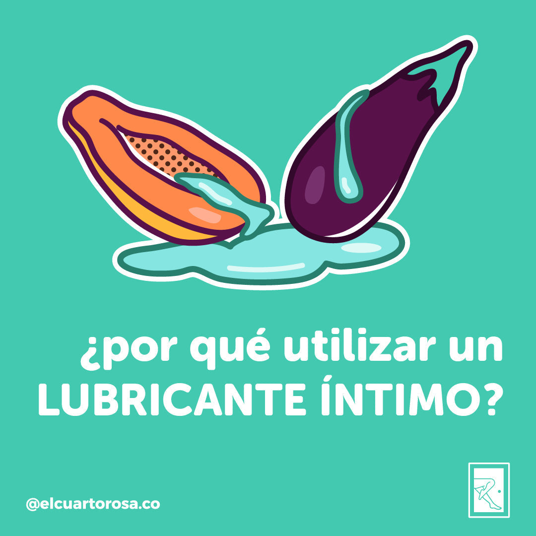 Lubricación íntima representada con frutas, lubricantes sexuales disponibles en elcuartorosa.com