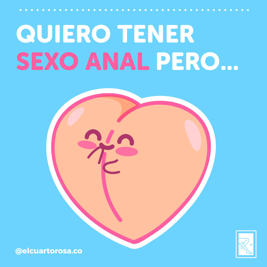 Ilustración educativa sobre mitos del sexo anal, con enfoque inclusivo y divertido.