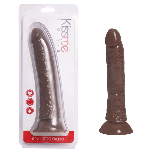 Dildo realista Summer marrón 21cm