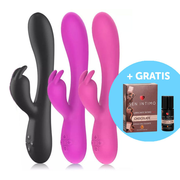 Vibrador doble estimulación Bony