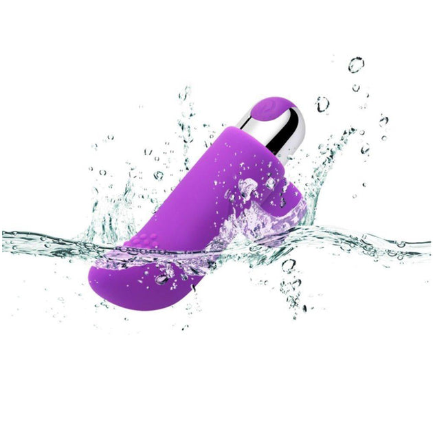 Bala vibradora con funda para dedo Dana