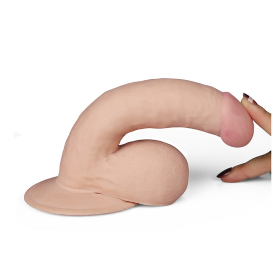 Dildo vibrador con control The Ultra Soft Dude 7.5