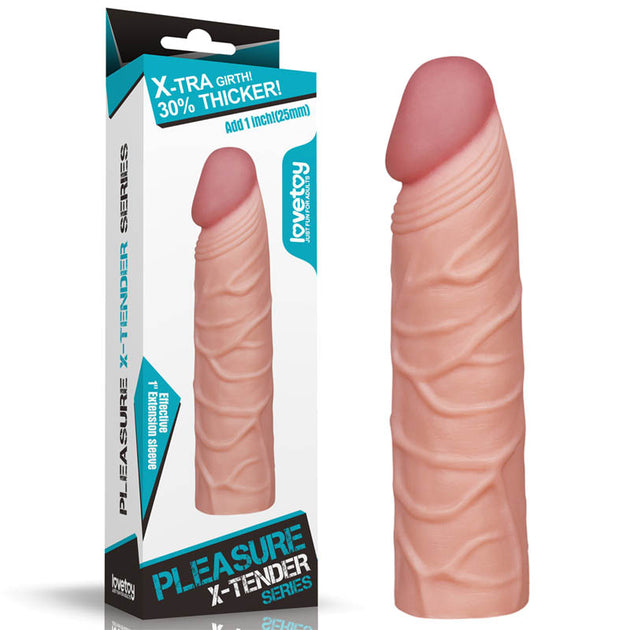 Extensión Pleasure X Tender 2,5 cm