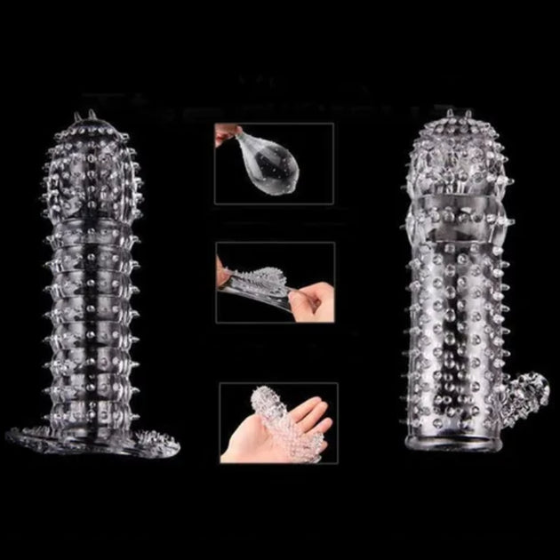 Funda texturizada para pene Tritón