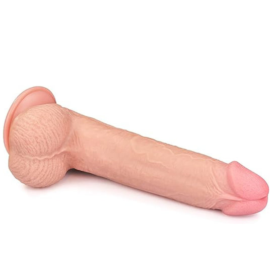 Dildo realista capa deslizante Lovetoy 23cm