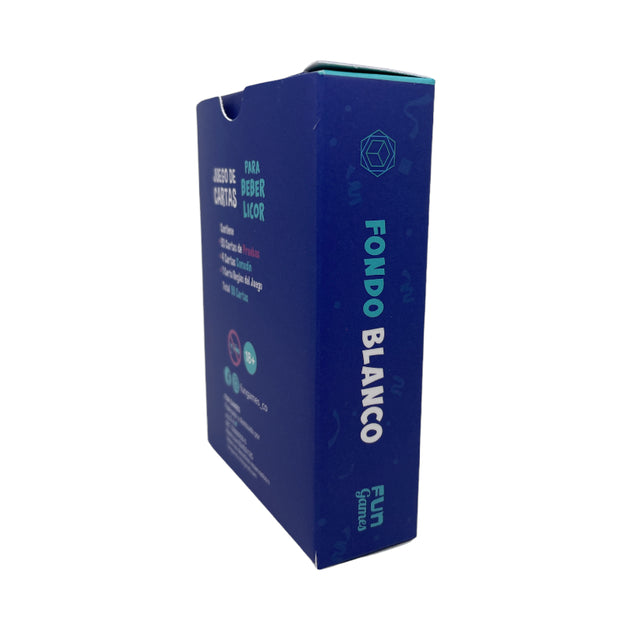 Juego de cartas fondo blanco