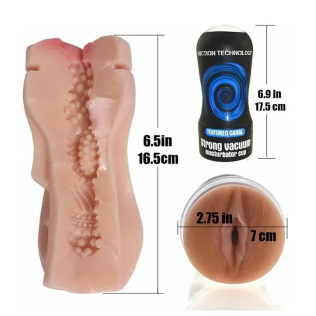 Vagina masturbadora Strong Vacuum Vagina