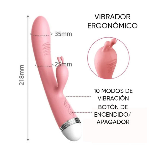 Vibrador conejo recargable Lilo