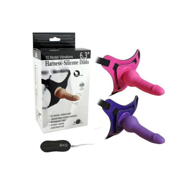 Arnés con vibración y control remoto Carrie