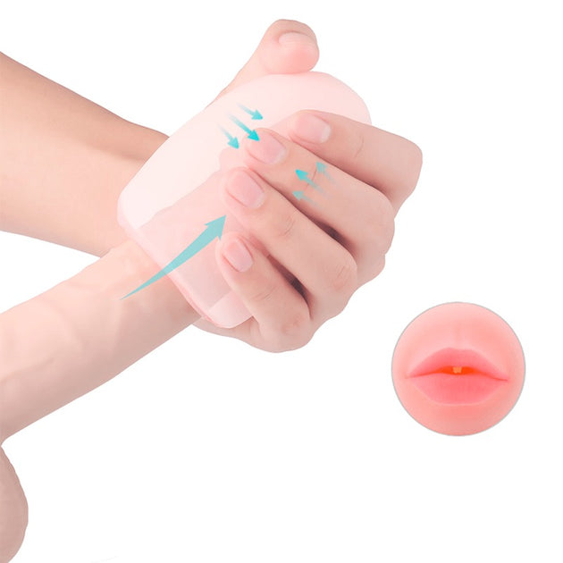 Huevo masturbador masculino boca Flame