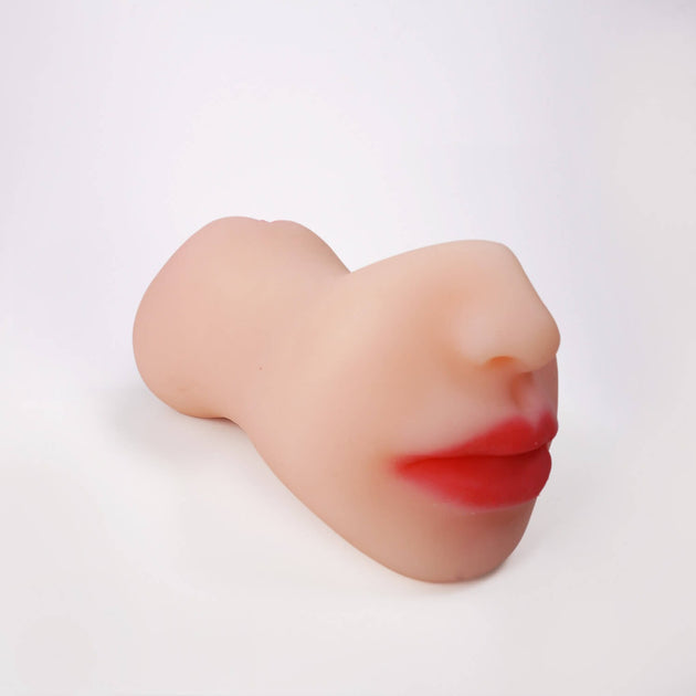 Masturbador realista doble entrada vagina y boca Livia