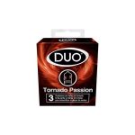 Condones Duo tornado passion x3