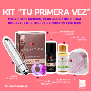 Kit Sexshop Tu Primera Vez